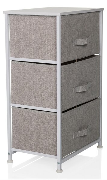 KOMODA, sivá, 45/73/30 cm MID.YOU - Komody, Online Only