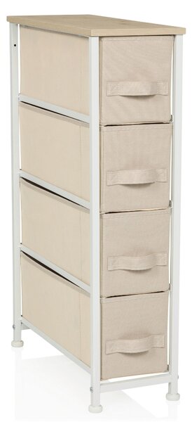 KOMODA, béžová, 20/76/48 cm MID.YOU - Komody, Online Only