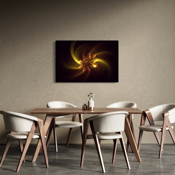 Obraz - abstrakcia vrtuľky (90x60 cm)
