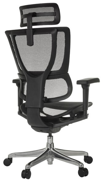 OTOČNÁ STOLIČKA, sieť, čierna MID.YOU - Online Only kancelárie, Online Only