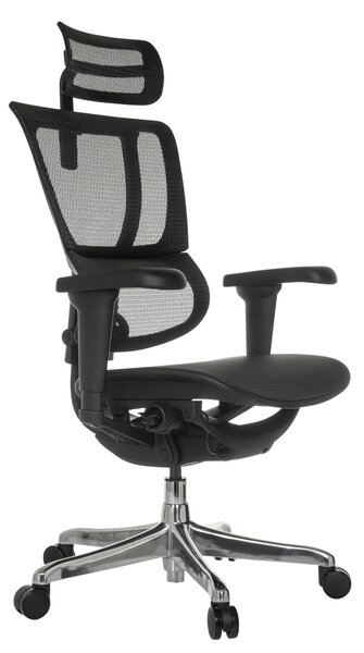 OTOČNÁ STOLIČKA, sieť, čierna MID.YOU - Online Only kancelárie, Online Only