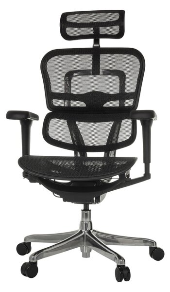 OTOČNÁ STOLIČKA, sieť, čierna MID.YOU - Online Only kancelárie, Online Only