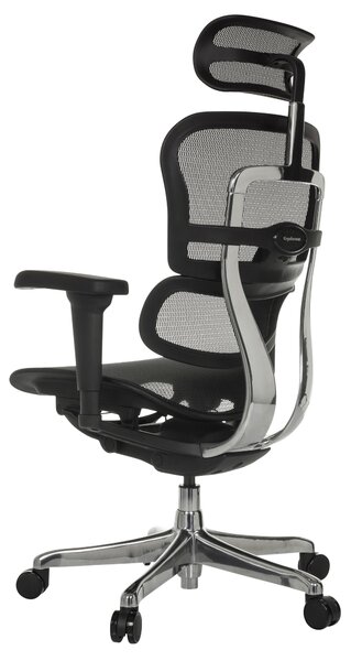 OTOČNÁ STOLIČKA, sieť, čierna MID.YOU - Online Only kancelárie, Online Only