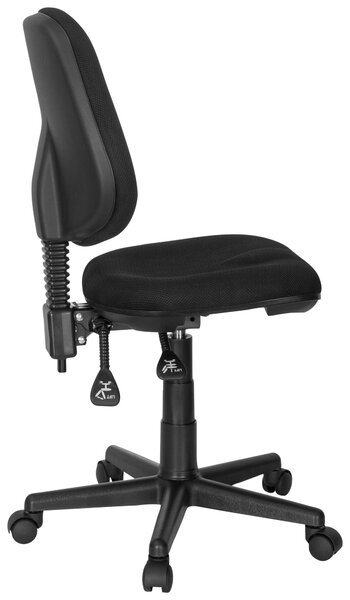 OTOČNÁ STOLIČKA, sieťovina, čierna MID.YOU - Online Only kancelárie, Online Only