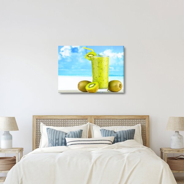 Obraz - kiwi smoothie (70x50 cm)