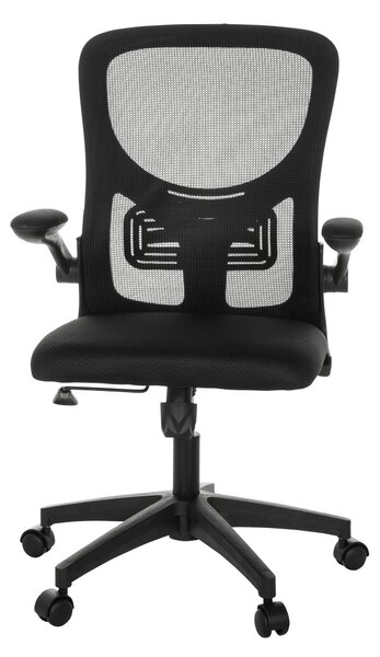OTOČNÁ STOLIČKA, sieťovina, čierna MID.YOU - Online Only kancelárie, Online Only