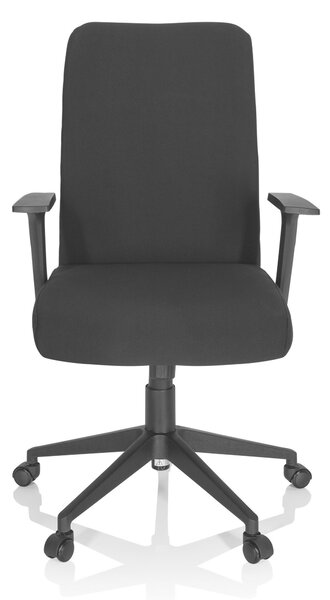 OTOČNÁ STOLIČKA, plochá tkanina, čierna MID.YOU - Online Only kancelárie, Online Only