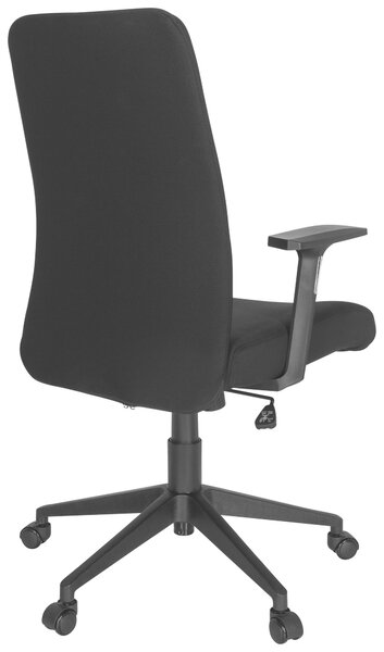 OTOČNÁ STOLIČKA, plochá tkanina, čierna MID.YOU - Online Only kancelárie, Online Only