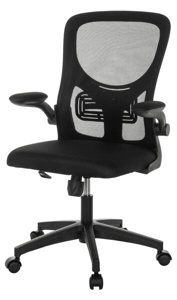 OTOČNÁ STOLIČKA, sieťovina, čierna MID.YOU - Online Only kancelárie, Online Only
