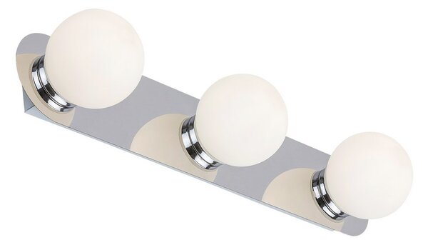 Rabalux Prisadené svietidlo do kúpeľne Becca 3x28W | G9 | IP44 - chróm