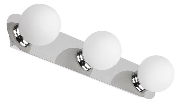 Rabalux Prisadené svietidlo do kúpeľne Becca 3x28W | G9 | IP44 - chróm