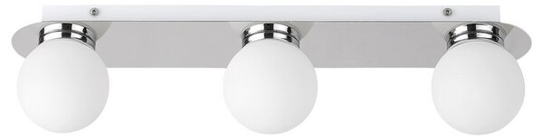 Rabalux Prisadené svietidlo do kúpeľne Becca 3x28W | G9 | IP44 - chróm