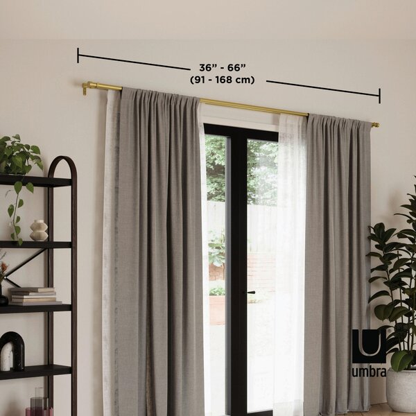 ZÁVESOVÁ TYČ 170 cm Umbra - Online Only bytové doplnky, Online Only