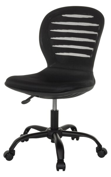 OTOČNÁ STOLIČKA, sieťovina, čierna MID.YOU - Online Only kancelárie, Online Only