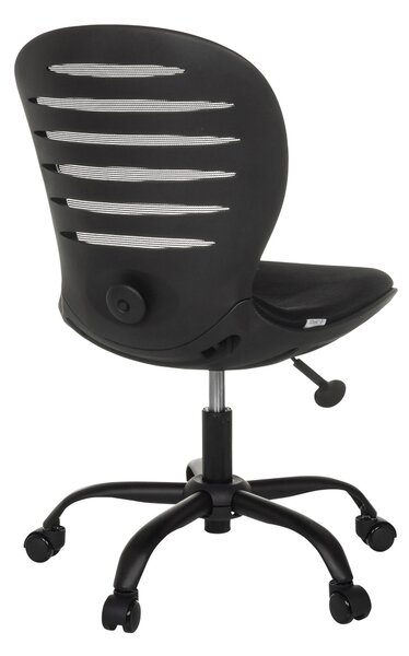 OTOČNÁ STOLIČKA, sieťovina, čierna MID.YOU - Online Only kancelárie, Online Only