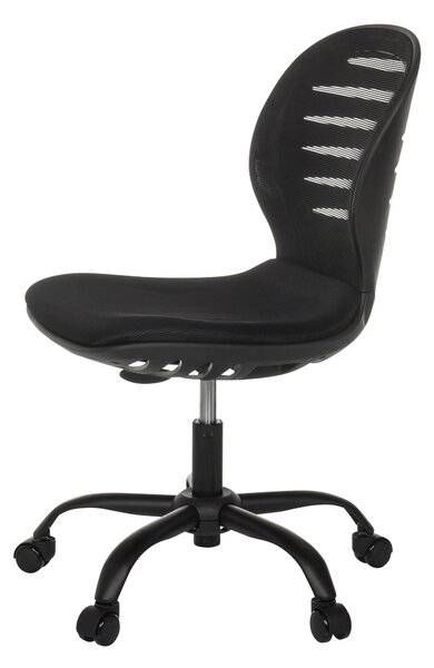 OTOČNÁ STOLIČKA, sieťovina, čierna MID.YOU - Online Only kancelárie, Online Only