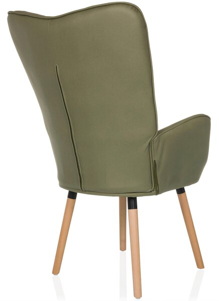 KRESLO UŠIAK, textil, zelená MID.YOU - Kreslá, Online Only