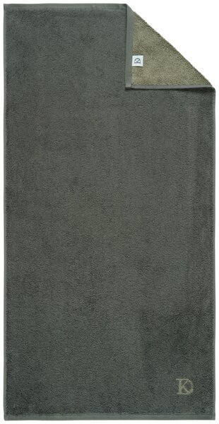 UTERÁK, 70/140 cm, sivá, tmavozelená Dieter Knoll - Kúpeľňový textil
