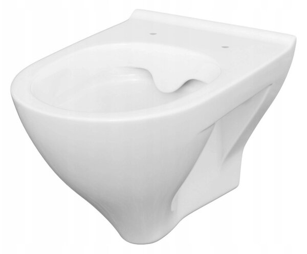 Cersanit Mille - závesná wc misa CleanOn so SLIM pomaly padajúcim sedátkom z duroplastu, SET B291, biela, S701-453