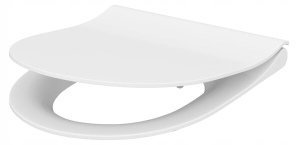 Cersanit Mille - závesná wc misa CleanOn so SLIM pomaly padajúcim sedátkom z duroplastu, SET B291, biela, S701-453