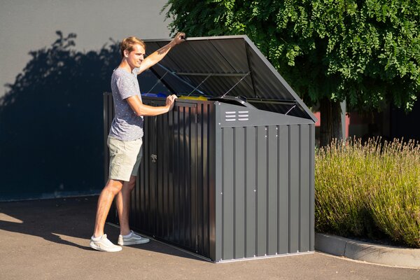 BOX NA SMETNÉ NÁDOBY - Záhradné domčeky & skrinky na náradie, Online Only