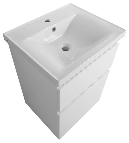 Aqualine Sapho, ALTAIR umývadlová skrinka 52x72,5x45 cm, biela