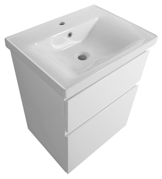 Aqualine Sapho, ALTAIR umývadlová skrinka 57x72,5x45cm, biela
