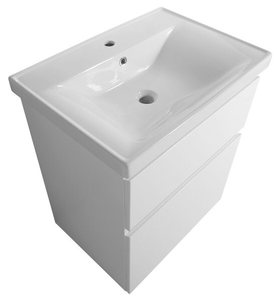 Aqualine Sapho, ALTAIR umývadlová skrinka 61,5x72,5x45cm, biela