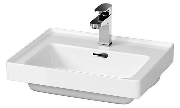 Cersanit Crea, závesná skrinka s umývadlom 50cm, set B113, dub, S801-287