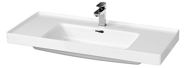 Cersanit Crea, závesná skrinka s umývadlom 100cm, set B117, dub, S801-290