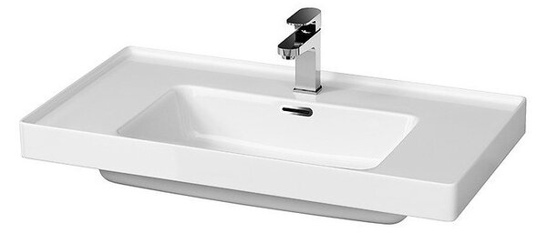 Cersanit Crea, závesná skrinka s umývadlom 80cm, set B115, dub, S801-289