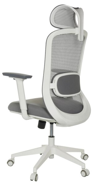 OTOČNÁ STOLIČKA, sieťovina, sivá MID.YOU - Online Only kancelárie, Online Only