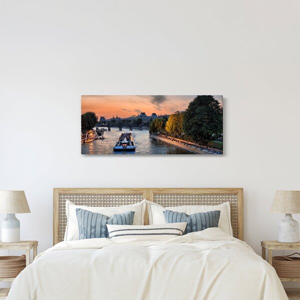 Obraz - loď na vyhliadkovej plavbe (120x50 cm)