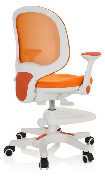 OTOČNÁ STOLIČKA PRE MLÁDEŽ, sieťovina, oranžová MID.YOU - Online Only detský nábytok, Online Only