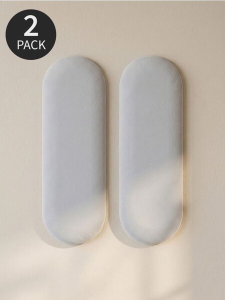 Sinsay - Čalúnené nástenné panely 2 pack - svetlomodrá