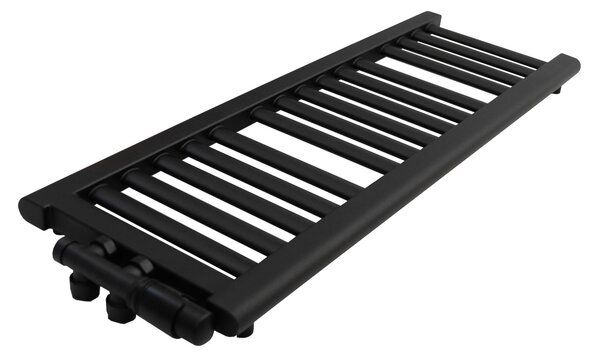 Regnis Elba, vykurovacie teleso 300x500mm so stredovým pripojením 50mm, 250W, čierna matná, ELBA50/30/D5/BLACK