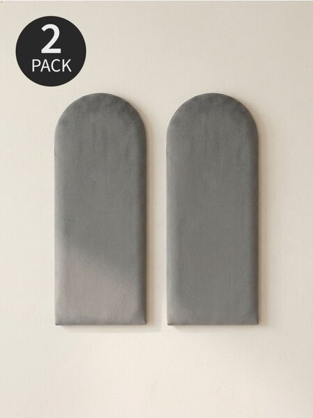 Sinsay - Čalúnené nástenné panely 2 pack - tmavosivá