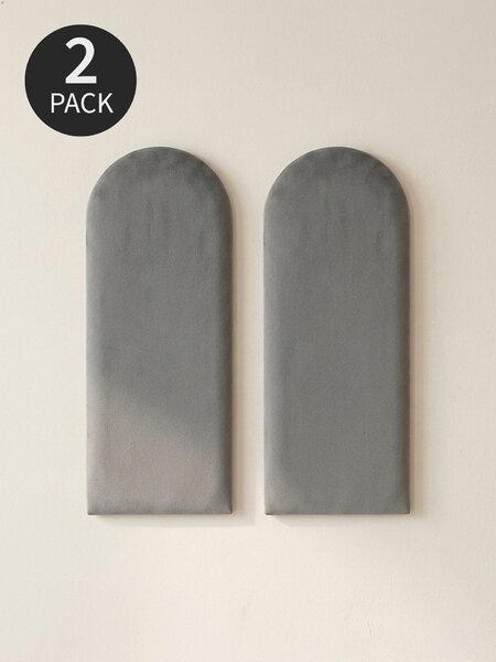 Sinsay - Čalúnené nástenné panely 2 pack - tmavosivá