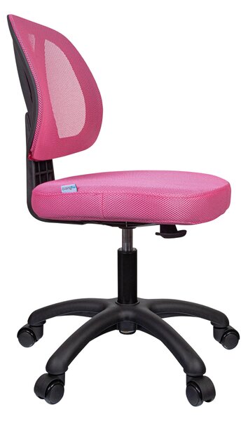 OTOČNÁ STOLIČKA PRE MLÁDEŽ, sieťovina, ružová MID.YOU - Detské izby, Online Only