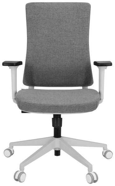 OTOČNÁ STOLIČKA, plochá tkanina, sivá MID.YOU - Online Only kancelárie, Online Only