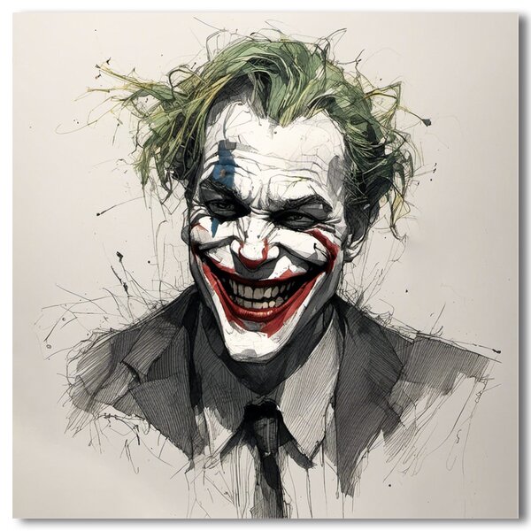 Obraz na platne - Joker 60x60cm