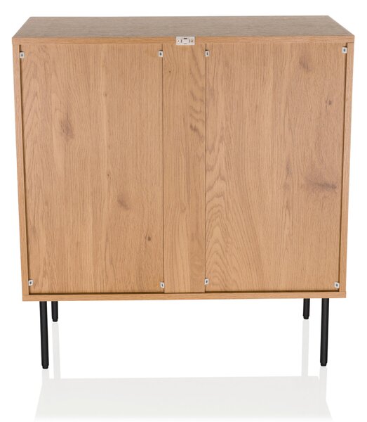KOMODA, farba duba, 80/85/40 cm MID.YOU - Komody, Online Only