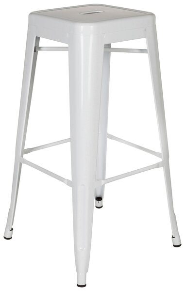 BAROVÁ STOLIČKA, biela MID.YOU - Barový nábytok, Online Only