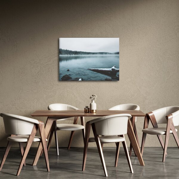 Obraz - ľadové severské jazero (70x50 cm)