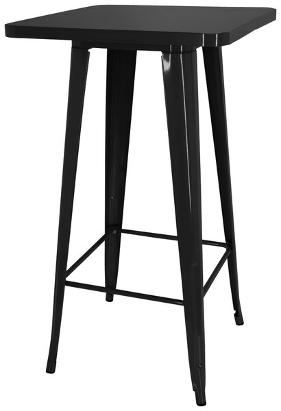 BAROVÝ STÔL, čierna, 60/60/103,5 cm MID.YOU - Online Only jedálne, Online Only