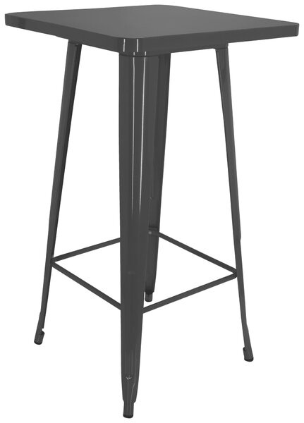 BAROVÝ STÔL, čierna, 60/60/103,5 cm MID.YOU - Online Only jedálne, Online Only