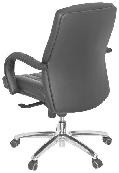 KANCELÁRSKE KRESLO, vzhľad kože, čierna MID.YOU - Online Only kancelárie, Online Only