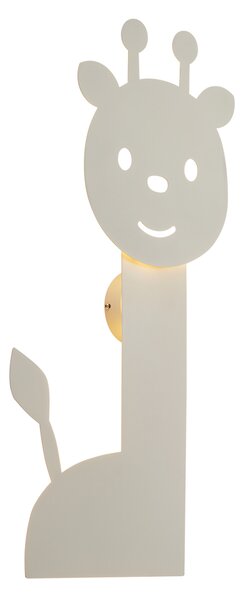 Detské nástenné svietidlo béžové vrátane LED 3-stupňové stmievateľné - Gigi the Giraffe