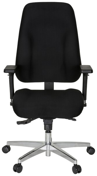 OTOČNÁ STOLIČKA, plochá tkanina, čierna MID.YOU - Online Only kancelárie, Online Only