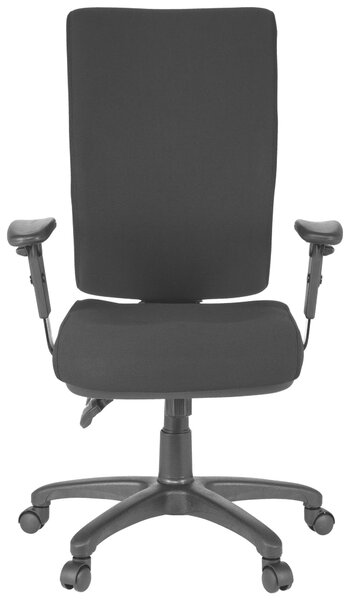 OTOČNÁ STOLIČKA, plochá tkanina, čierna MID.YOU - Online Only kancelárie, Online Only